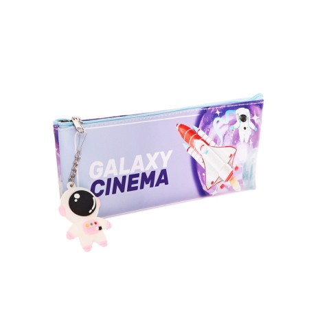 School Penal on lightning rocket lilac, with a pendant