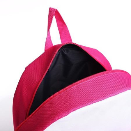 School textile school with a white gradient, 38x29x11 cm, pink color, lightning department-5