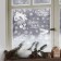 Stickers for the windows "Winter Patterns", reusable, 33 x 50 cm, New Year