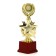 Cup 192, 1st place, award figure, gold, plastic stand, 23 x 9 x 7.5 cm