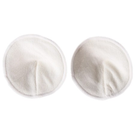 A set of reusable liners for a bra, 2 pcs., Gray color-3
