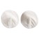 A set of reusable liners for a bra, 2 pcs., Gray color