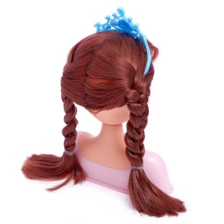 Doll-maneken to create hairstyles "Fairytale image of Anna"-1