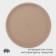 Magistro Shiny Diamond, 39 × 1.5 cm, thickness 0.6 mm, anti -stick coating, brown brown pizza