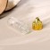 The basis for creativity and decor "A bottle with a suspension on the lid", 3 ml, color gold