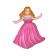 Foil ball 14 "Princess" for a wand
