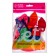 Latex ball 12 ", metal, set 12 pcs., Mix color