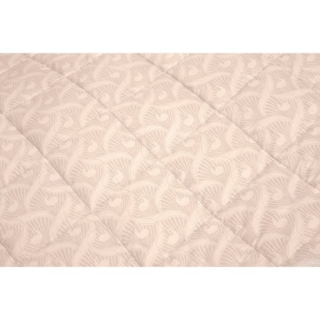 Organic cotton pillow, size 50x72 cm, light-coffee color-1