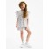 Kit for girls (blouse, shorts) minku color white, height 116 cm