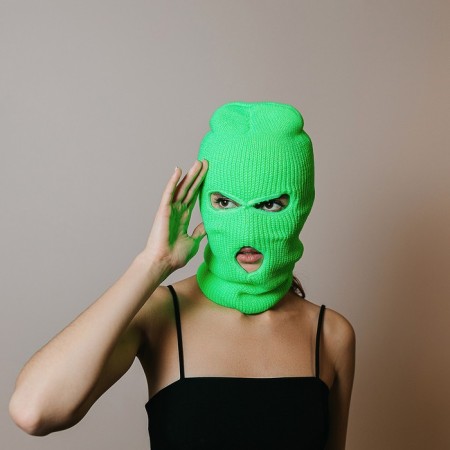 Balaclava, green color-1