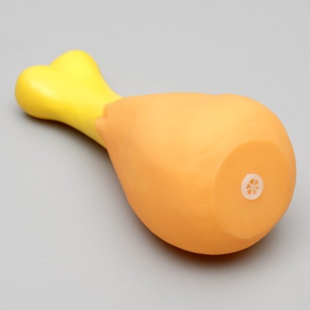 Brying toy "chicken grill" for dogs, 12.5 cm, mix of flowers-1