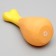 Brying toy "chicken grill" for dogs, 12.5 cm, mix of flowers