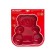 OURSSON, BW2500S/RR, Bear, red baking