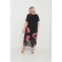 Female dress, size 62, black color