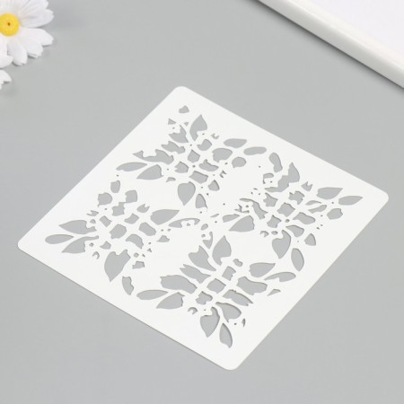 Stencil "Print" 15x15 cm-1