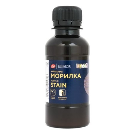 Acrylic Morilka 120 ml, ZHK "Decola", Eben tree No. 833, 25733833-1