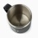 Thermal circle, 450 ml, campaign "Master K. 100 % Man", retains heat 2 hours, 10.5x8.5 cm