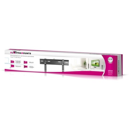 Crocktein for the TV Ultramounts UM816F Black 32 "-55" Max.55kg wall-mounted 107047-5