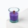 Aromatic candle with soy wax "flower fields", the aroma of lavender 6 x 5 x 5 cm.