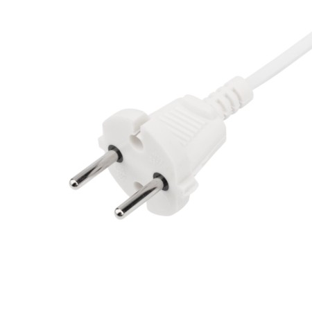 Extension cord 3 nests, 7m, 2x0.75mm², b/s, white rexant-3