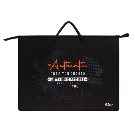 Folder for drawings and drawings A3, 470 x 345 x 50 mm, handles, plastic/textiles, lightning from above, pr 3 -20 hope 70587-2