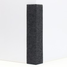 Kogetochka 55*20 cm, corner, without fur, gray