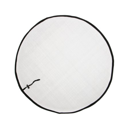 Mosquito mesh on a barrel, d = 60 cm, with a puff-8