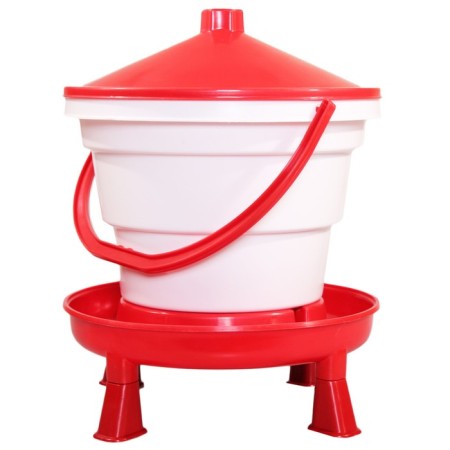 Vacuum drinker for poultry, 16 l, on legs
