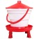 Vacuum drinker for poultry, 16 l, on legs