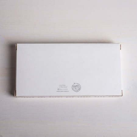 Chocolate box, confectionery packaging "Just Smile", with a window, 17.3 x 8.8 x 1.5 cm-3