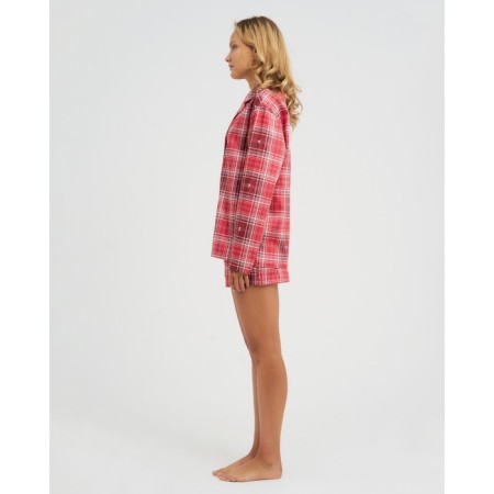 Пижама (рубашка, шорты) женская KAFTAN Red, р. 48-50-2
