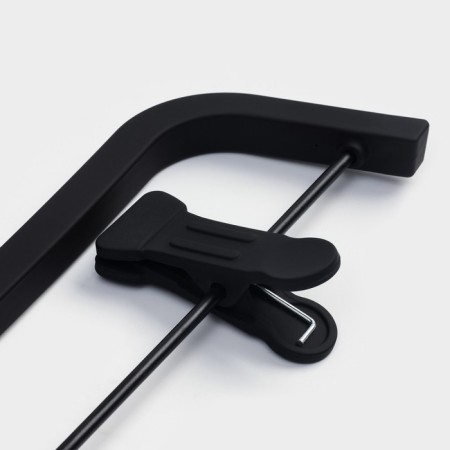 Shoulders - hanger with clamps LadoM Soft -Touch 37.5 × 15.5 × 1.1 cm, 2 pcs-4