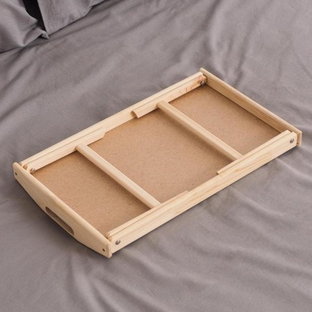 Folding breakfast table, 50 × 30cm, with handles-4
