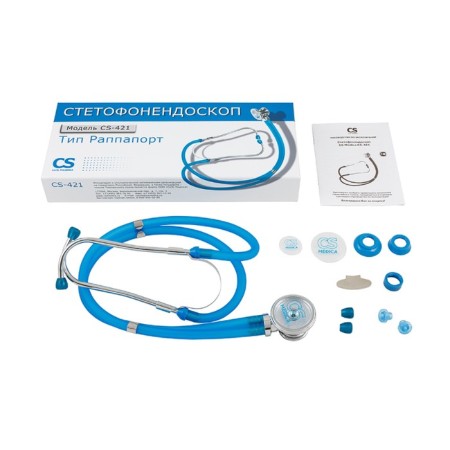 Stetoprophoproscope CS Medica CS-421, type rapport, blue color-4