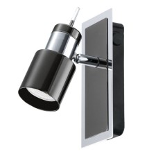 Davida lamp 1x5W GU10, black 16.5x10 cm