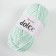 Yarn "Dolce" 100% micropoliester 120m/100g (753 mint)