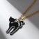 The pendant on the chain is “terribly beautiful” 9 x 12.4 cm