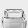 Glass Bank for bulk products with a metal cover "Prism", 750 ml, 9 × 14.5 cm