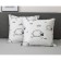 Dolly pillowcase, size 70x70 cm - 2 pcs, white color