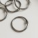 Rings for creativity (for photo albums) "black" int. D = 2.5 cm external. D = 3 cm set 6 pcs