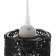 Bayerlux lamp "Scandy" E27 40W black 10x10x32-150 cm