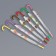 Umbrella - a semiautomatic “fruits” cane, 8 knitting needles, r = 45 cm, mix drawing