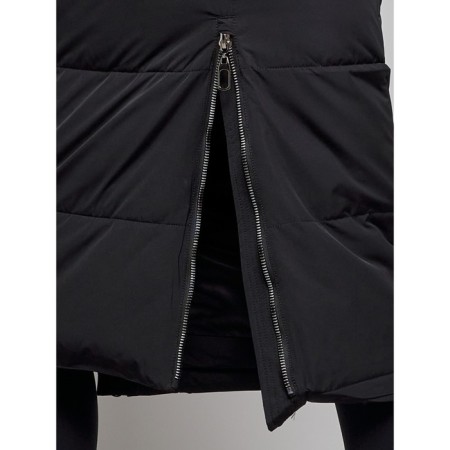 Coat insulated winter female, size 42, black color-10