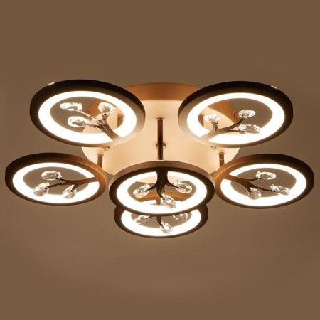 Causteen with PDU 661315/6 LED 120W 3 modes 3000-6000k coffee 59x59x13.5 cm-2