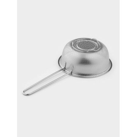 A colander made of stainless steel "Marco", d = 16.5 cm, a long handle, chrome color-3