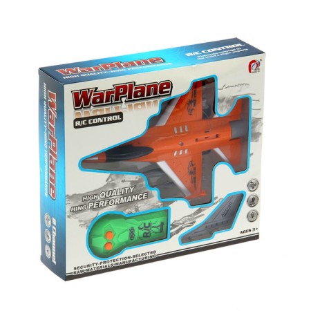 Aircraft Radio -controlled “fighter”, light effects, works from batteries, mix-4