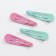 Hair clips "Miss Universe", 4 pcs, 9.5 x 13.5 cm