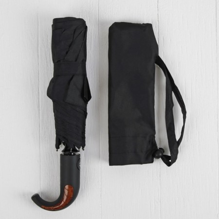 Automatic "Eleganes" umbrella, 3 additions, 8 spokes, r = 47 cm, black color-7