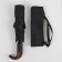 Automatic "Eleganes" umbrella, 3 additions, 8 spokes, r = 47 cm, black color
