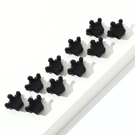 Hair crab, mini, set "Princess", 10 pcs., 1.5 x1.5 cm-2